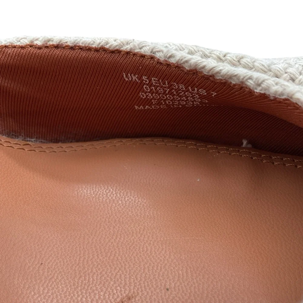 ASOS Elegant Cream Slingback Women's Shoes size 7‎